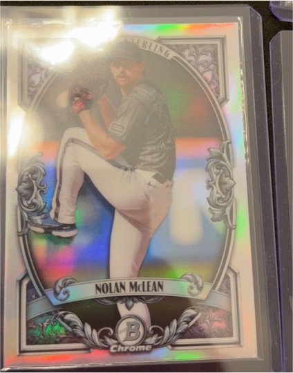 2026 Bowman Chrome #BST-8 Nolan McLean — front