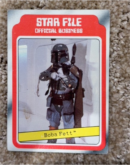 1980 Topps Star Wars Empire Strikes Back #11 Boba Fett — front