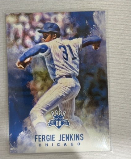 2017 Panini Diamond Kings #96 Fergie Jenkins Chicago Cubs — front