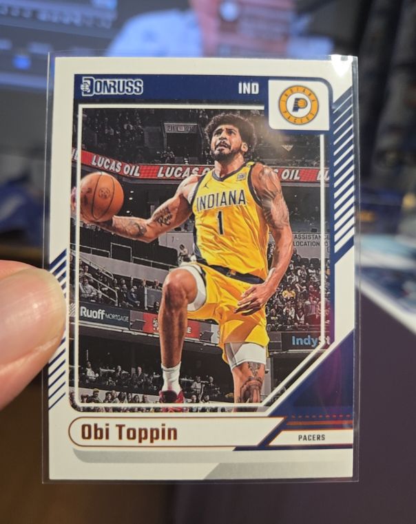 2024-25 Panini Donruss #168 Obi Toppin — front
