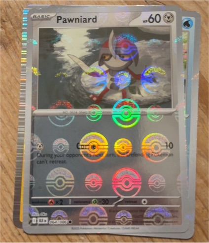 2023 Pokémon SV: Black Bolt #064 Pawniard — front