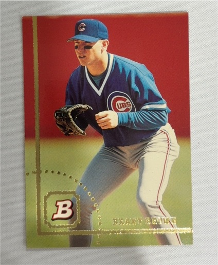 1994 Bowman #494 Brant Brown — front
