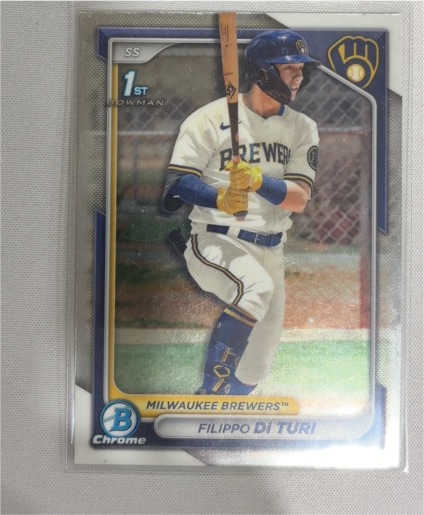 2024 Bowman Chrome Prospects #BCP-101 Filippo Di Turi — front