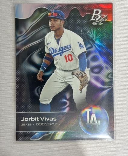 2023 Bowman Platinum Top Prospects #TOP-29 Jorbit Vivas — front