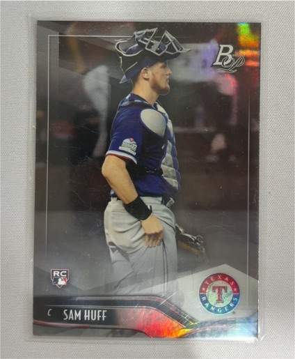 2021 Bowman Platinum #75 Sam Huff — front