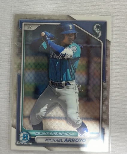 2024 Bowman Chrome Prospects #BCP-97 Michael Arroyo — front