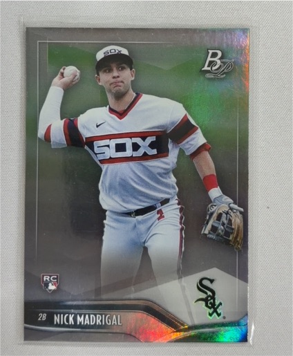 2021 Bowman Platinum #59 Nick Madrigal — front