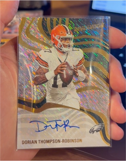 2025 Panini Revolution Signatures #RSA-DTR Dorian Thompson-Robinson — front