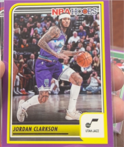 2023-24 Panini NBA Hoops #176 Jordan Clarkson — front