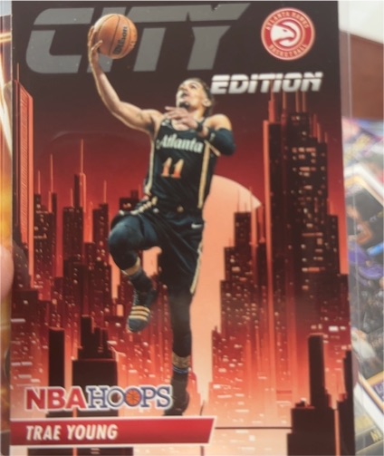 2023-24 Panini NBA Hoops City Edition #20 Trae Young — front
