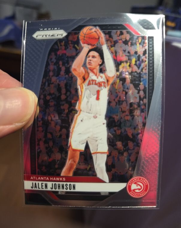 2024-25 Panini Prizm #120 Jalen Johnson — front