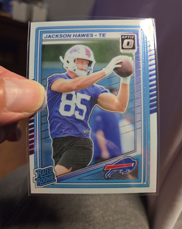 2025 Donruss Optic #224 Jackson Hawes — front