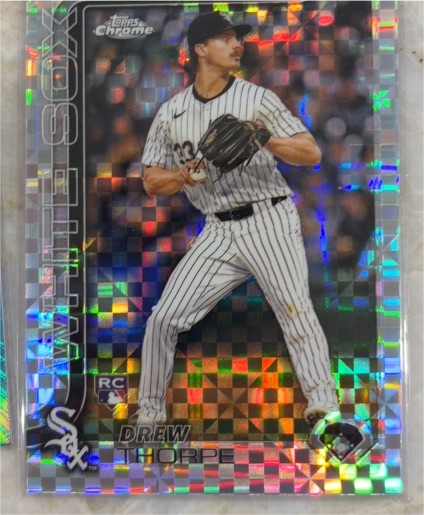 2025 Topps Chrome #275 Drew Thorpe — front