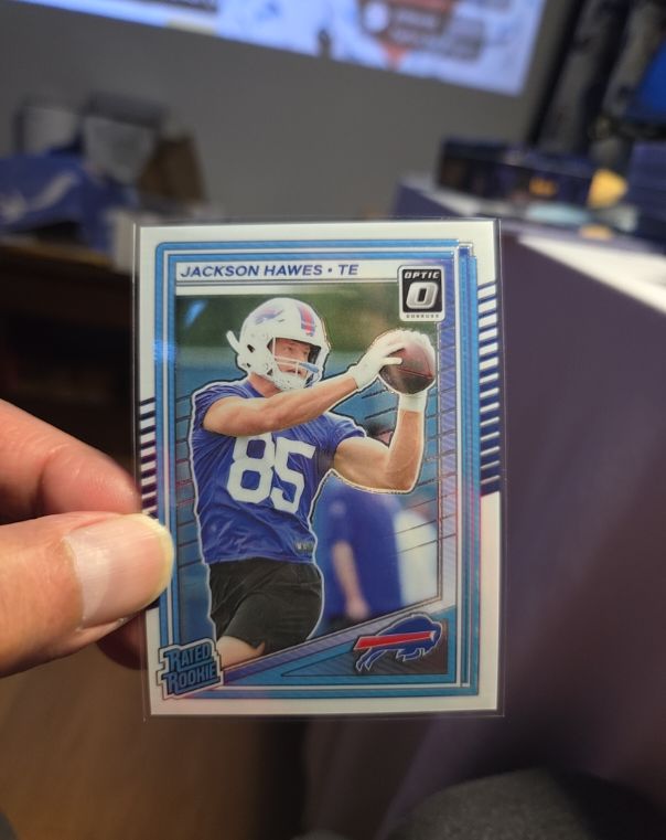 2025 Panini Donruss Optic #224 Jackson Hawes — front