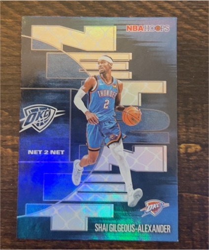 2025-26 Topps NBA Hoops #NTN-14 Shai Gilgeous-Alexander Net 2 Net — front