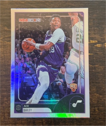 2025-26 Topps NBA Hoops #38 Ace Bailey — front