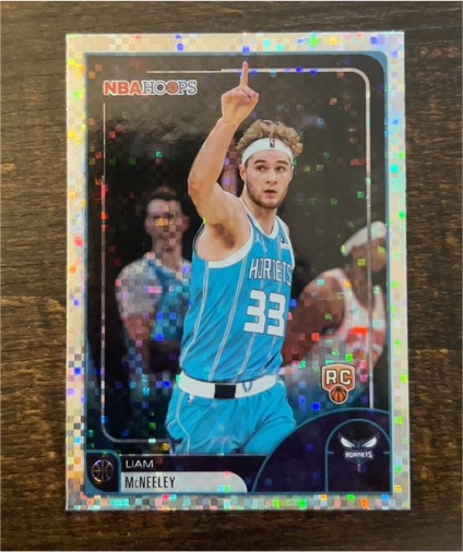 2025-26 Topps NBA Hoops #232 Liam McNeeley — front
