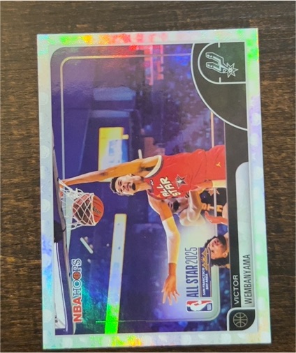 2025-26 Topps NBA Hoops #289 Victor Wembanyama — front
