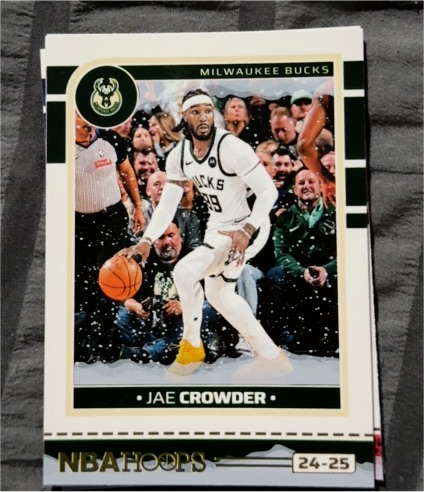 2024-25 Panini NBA Hoops #24-25 Jae Crowder — front