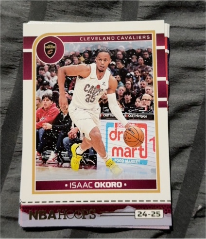 2024-25 Panini NBA Hoops #206 Isaac Okoro — front
