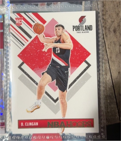 2024-25 Panini NBA Hoops Tribute #293 Donovan Clingan — front