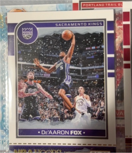 2024-25 Panini NBA Hoops #111 De'Aaron Fox — front