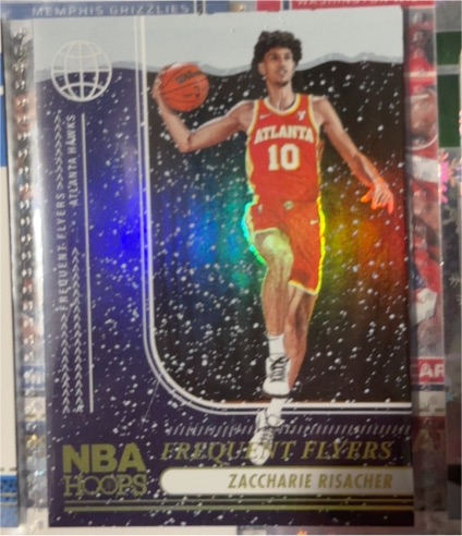 2024-25 Panini NBA Hoops #9 Zaccharie Risacher — front