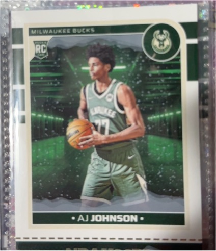 2024-25 Panini NBA Hoops #253 AJ Johnson — front