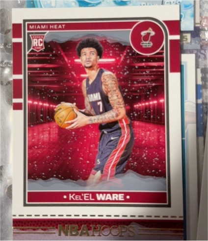 2024-25 Panini NBA Hoops #245 Kel'el Ware — front