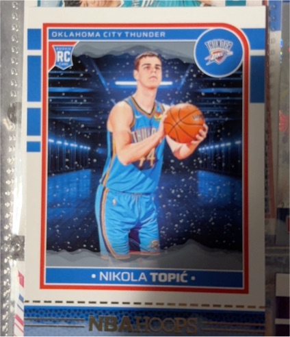 2024-25 Panini NBA Hoops Winter #242 Nikola Topić — front