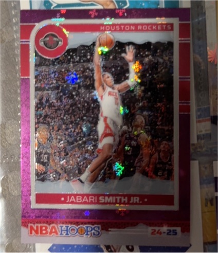 2024-25 Panini NBA Hoops #170 Jabari Smith Jr. — front