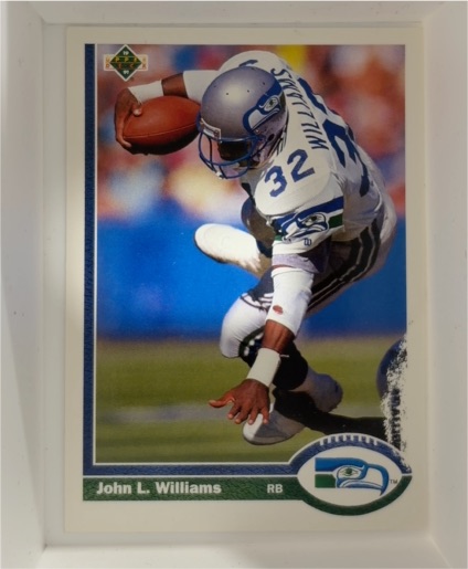 1991 Upper Deck #166 John L. Williams — front