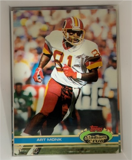 1991 Topps Stadium Club #179 Art Monk — front