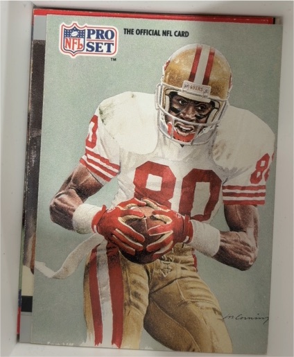 1991 Pro Set #379 Jerry Rice — front
