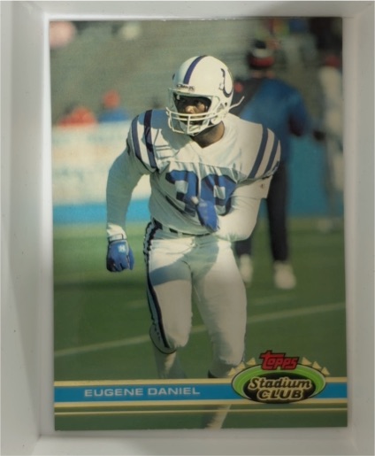 1991 Topps Stadium Club #88 Eugene Daniel — front