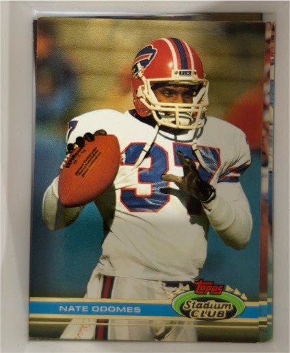 1991 Topps Stadium Club #134 Nate Odomes — front