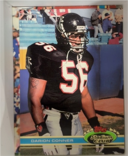 1991 Topps Stadium Club #249 Darion Conner — front