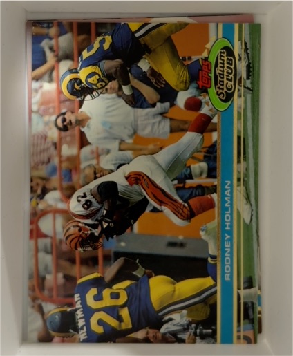 1991 Topps Stadium Club #324 Rodney Holman — front