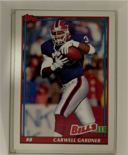 1991 Topps #42 Carwell Gardner — front