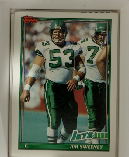 1991 Topps #473 Jim Sweeney — front