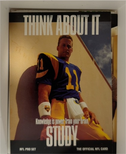 1991 Pro Set #374 Jim Everett — front