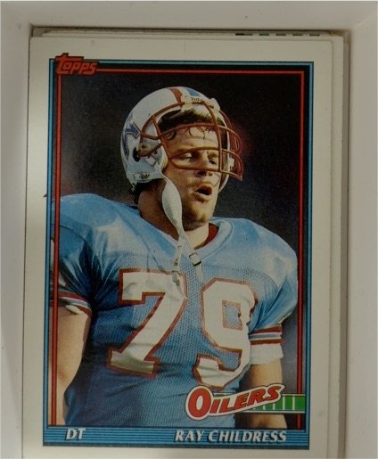 1991 Topps #223 Ray Childress — front
