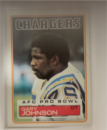 1983 Topps #376 Gary Johnson — front