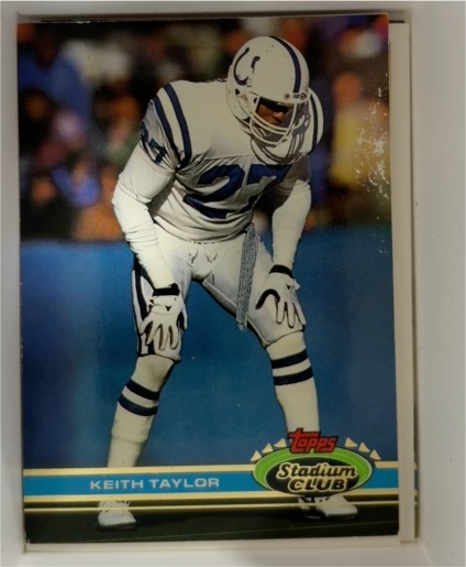 1991 Topps Stadium Club #64 Keith Taylor — front