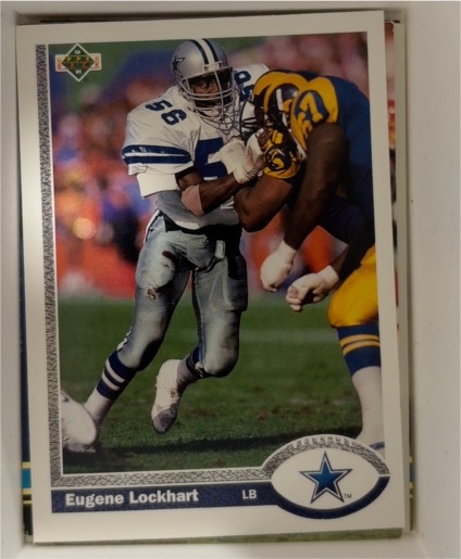 1991 Upper Deck #259 Eugene Lockhart — front