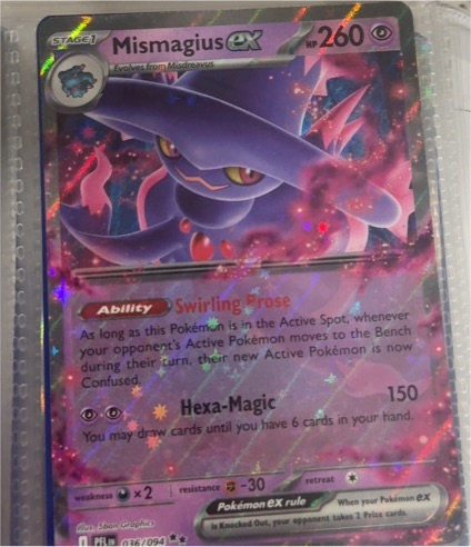 Mismagius ex 036/094 ME02: Phantasmal Flames — front
