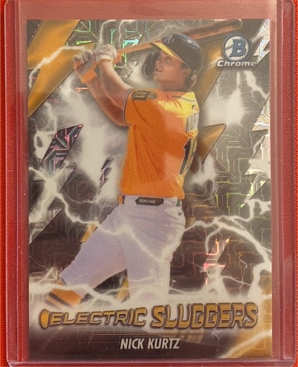 2026 Bowman Chrome Electric Sluggers #ES-22 Nick Kurtz | HobbyScan