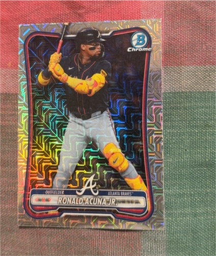 2026 Bowman Chrome #23 Ronald Acuna Jr. Mojo Refractor | HobbyScan