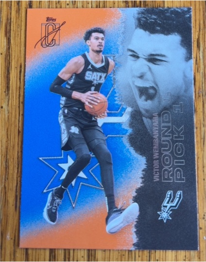 2025-26 Topps Signature Class #55 Victor Wembanyama — front