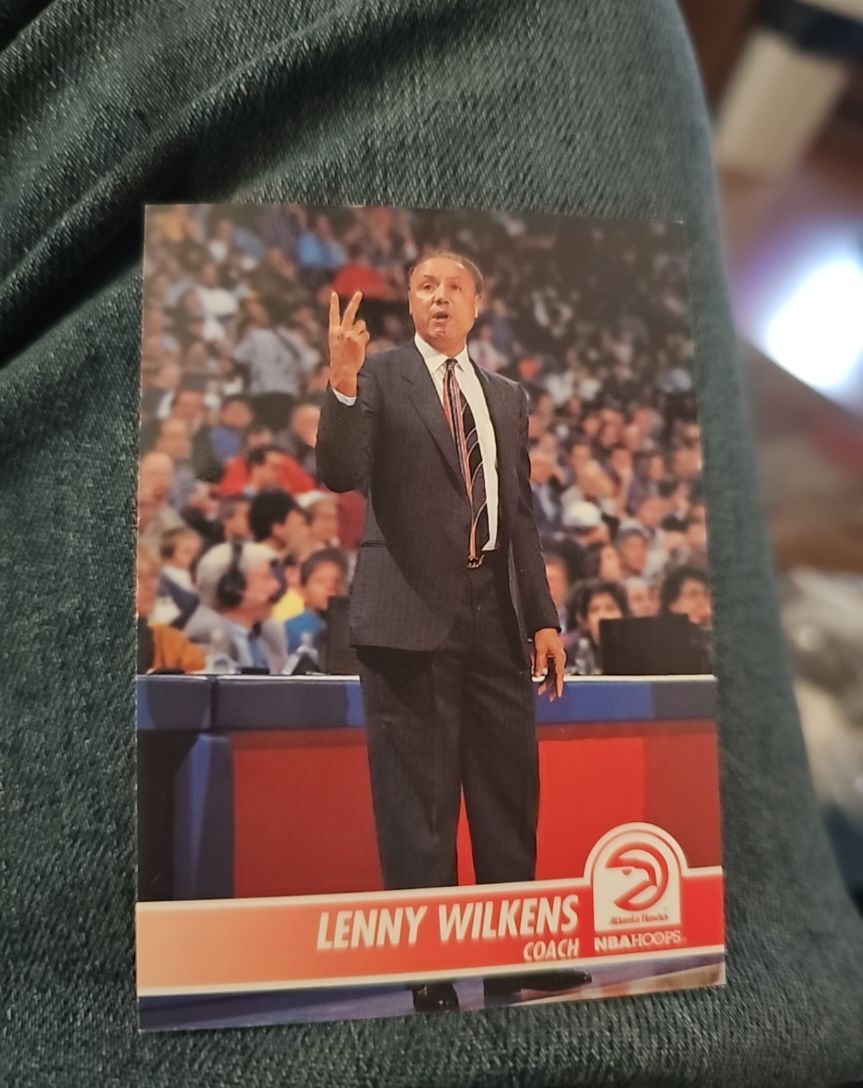1993-94 NBA Hoops #230 Lenny Wilkens — front